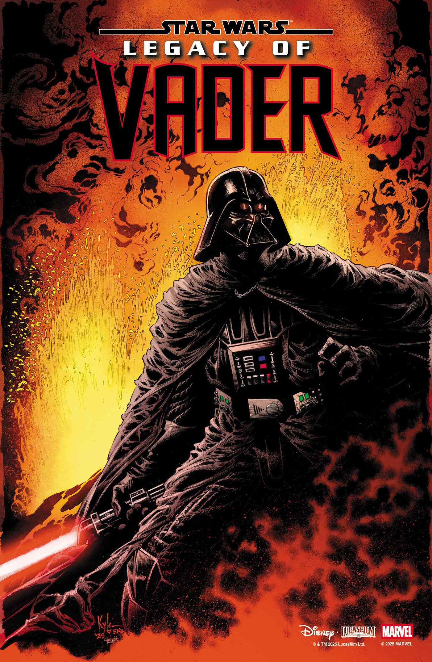 Star Wars: Legacy Of Vader #12 Kyle Hotz Variant