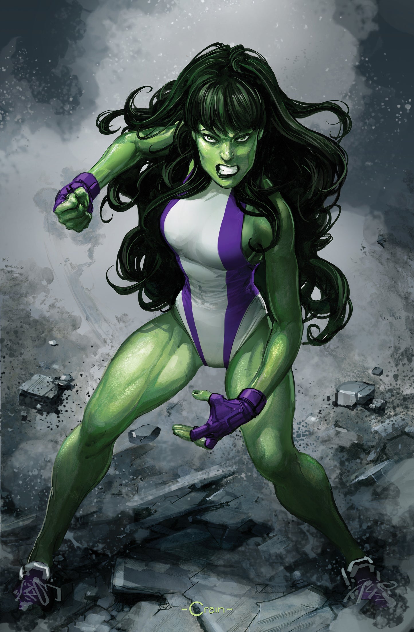 Planet She Hulk #3 Clayton Crain Full Art Variant