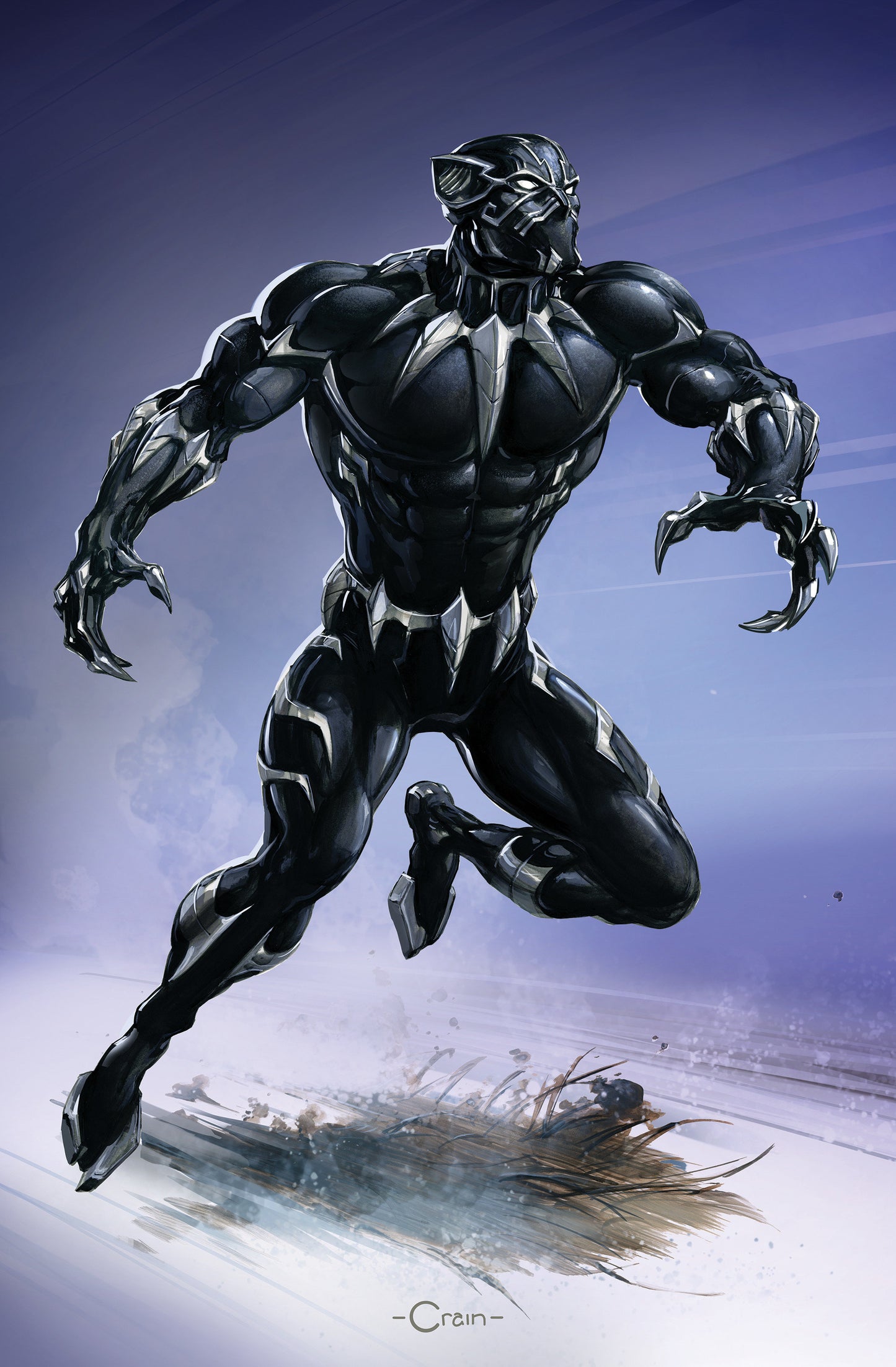 Black Panther: Intergalactic #2 Clayton Crain Full Art Variant