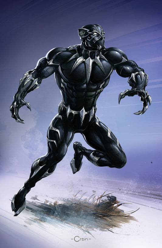 Black Panther: Intergalactic #2 Clayton Crain Full Art Variant
