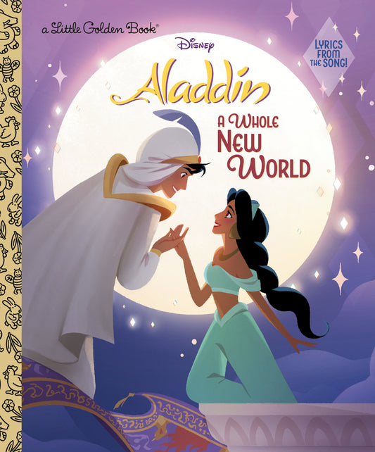 A Whole New World (Disney Aladdin) Little Golden Book
